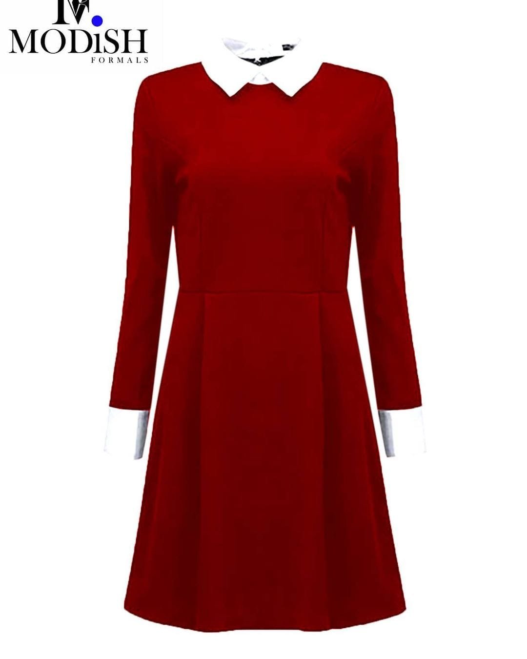 Red corporate dress